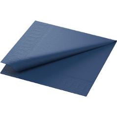 Serviett DUNI 1L 33cm mørk blå (500)
