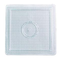 Perleplate firkantet 9x9cm