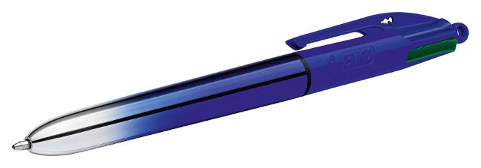 Kulepenn BIC 4 farger M blå