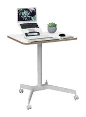 Skrivebord LEITZ hev/senk hvit