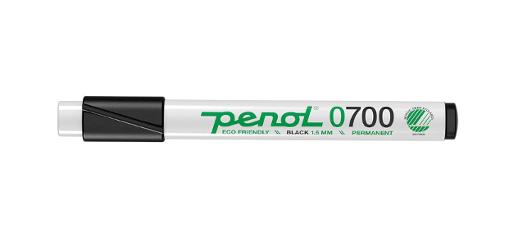 Merkepenn PENOL 700 rund sort