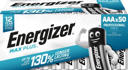Batteri ENERGIZER Max Plus AAA (50)