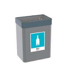 Avfallsbeholder Urbanus 25L Glass