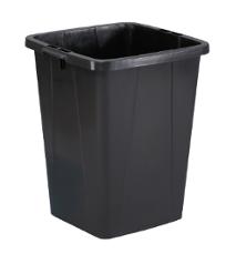 Avfallsbeholder DURABIN 90L sort