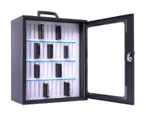 Mobiloppbevaring PAVO 48 telefoner sort