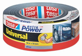Lerretstape TESA PCR 50mmx50m grå
