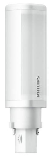 Kompaktlysrør PHILIPS LED 5,9W/840 G24D1