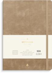 Notatbok BURDE Deluxe A5 Smooth Beige