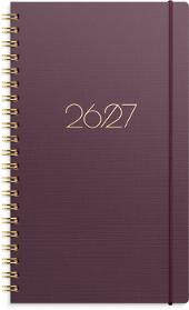 Studentkalender GRIEG XL 26/27 burgunder