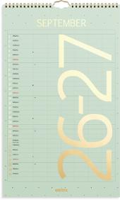 Familiekalender GRIEG Color 26/27