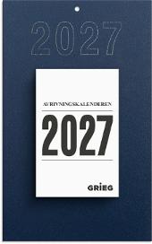 Avrivningskalender GRIEG 27 med. m/plate