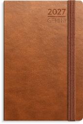 Lommekal GRIEG Gemini 2027 Lite brun