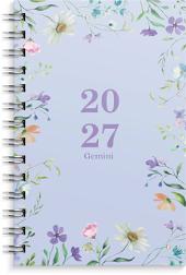 Lommekal GRIEG Gemini 2027 Trend blomst