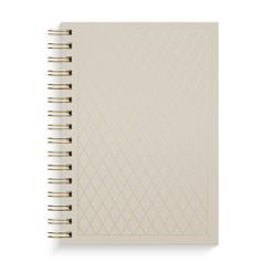 Notatbok spiral BURDE A5 Diamond Pattern