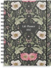 Ukekalender Life Planner 2027 Floral A6