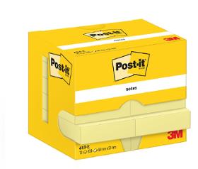 Notatblokk POST-IT 38x51mm CY (12)