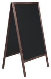 Gatebukk BI-OFFICE 59,4x104cm sort