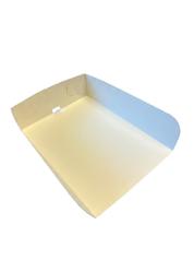 Kakeskuff 3-sidet 25x18x6cm hvit (500)