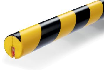 Kantbeskyttelse DURABLE E8R gul/sort