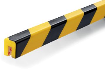 Kantbeskyttelse DURABLE E8 gul/sort