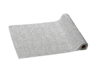 Bordløper 36cmx3m sølv metallic