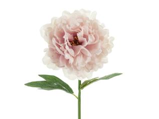 Kunstig blomst Peon 35cm blekrosa