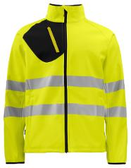 Softshelljakke PROJOB 6432 L HiVis gul