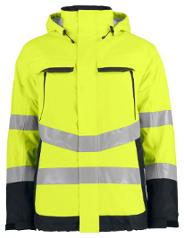 Skalljakke PROJOB 6441 fôret 2XL HiVis