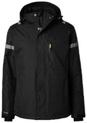 Vinterjakke TOP SWEDE 360 Dame XS sort