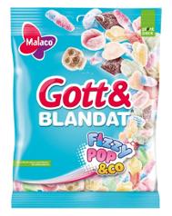 Godteri MALACO G&B Fizzy pop 480g