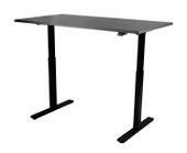 Skrivebord KENSON 120x80cm sort/sort