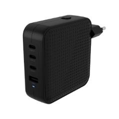 Vegglader HYPER 100W 3xUSB-C+USB-A