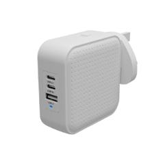 Vegglader HYPER 70W 3xUSB-C+USB-A W