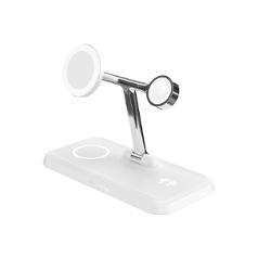 Lader HYPER trådløs Qi2 4-in-1 Mag hvit