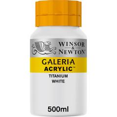 Akrylfarge Galeria 500ml hvit