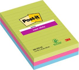 Notatblokk POST-IT SSN 102x152lin ass(3)