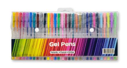 Geleroller metallic glitter pastell (30)