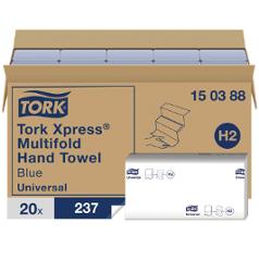 Tørkeark TORK Univers Xpress H2 blå(237)
