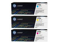 Toner HP CF440AM CYM multipack(3)