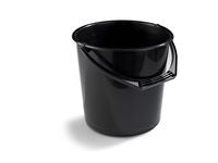 Bøtte plast 10L sort