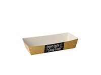 Pommes frites skål PURE papp 15x7cm (50)