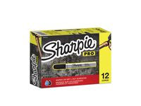 Merkepenn SHARPIE Small rund sort