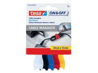 Borrelåstape TESA cable managers (5)