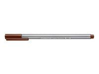 Fiberpenn STAEDTLER Triplus 0,3mm brun
