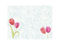 Bordbrikke DUNICEL 30x40cm Tulips (100)