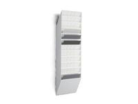 Brosjyrekurv DURABLE A4 ligg 12rom hvit