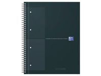 Notatbok OXFORD int. A4+ rutet sort