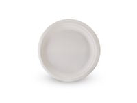 Tallerken bagasse 22cm hvit (50)
