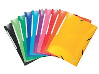 Strikkmappe EXACOMPTA 3klaff 600g ass