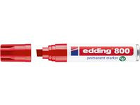 Merkepenn EDDING 800 skrå rød
